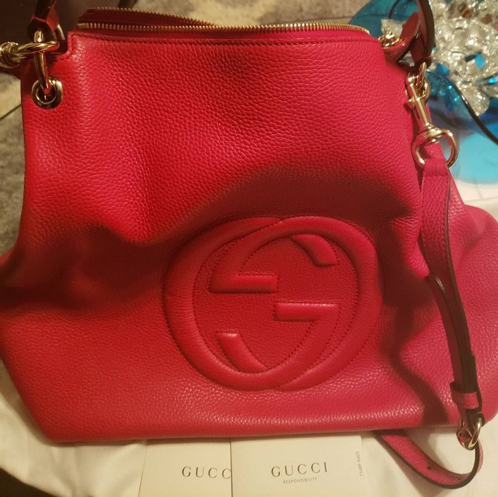 Authentic new Gucci Soho Hobo Handbag - Picture 6 of 8